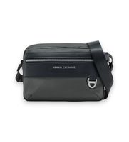 ax armani exchange para hombre xm002535af22538m8327 bandolera messenger negro osfa casual poliamida