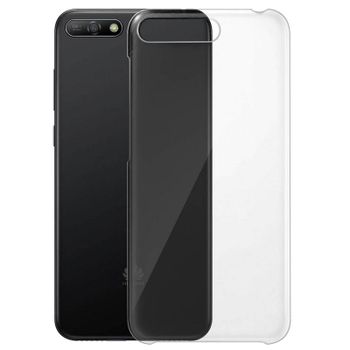 Huawei Funda Silicona Flexible Transparente para Huawei Y6 2018