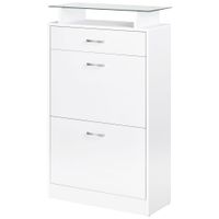 organizador de zapatos 60x24x1055 cm blanco