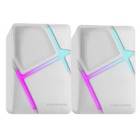 mars gaming ms-h altavoces compactos rgb 10w blancos