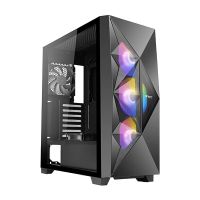antec df800 flux cristal templado usb 32 rgb negra