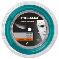 cordaje para raqueta de tenis head hawk power reel 200m -125-petrol