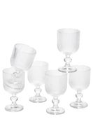copa de vino merlot transparente  h15xb8xl8cm