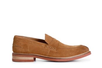 mocasines en piel de ante para hombre tan