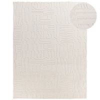 alfombra moderna tokko crema 160x220 cm