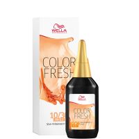 wella professionals color fresh semi-permanent colour - 1036 lightest blonde gold violet 75ml