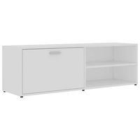 mueble para tv madera contrachapada blanco 120x34x37 cm vidaxl