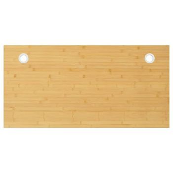 Tablero De Escritorio De Bambú 80x40x4 Cm Vidaxl
