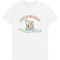 peanuts camiseta life is beachy para hombre