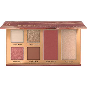 Catrice Paleta de sombras de ojos Cozy Glow Eye Cheek Palette para mujer