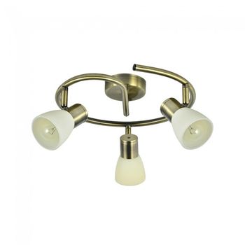 Plafón de techo cholo (3 luces)