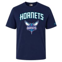camiseta charlotte hornets team logo new era azul