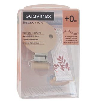Suavinex Poetry Broche cinta para chupetes +0M