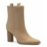 corina zapatos de tacon botin ante para mujer