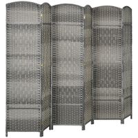 biombo 270x17x180 cm gris