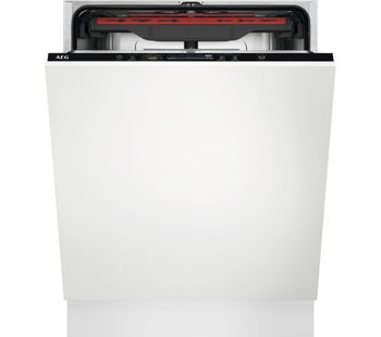 AirDry Technology FSS53907Z Full-size Fully Integrated Dishwasher, Red