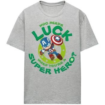 Marvel Camiseta Lucky Super Hero para mujer