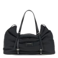 bolsa de compras de nailon con correas de hebilla ajustables black taglia unica