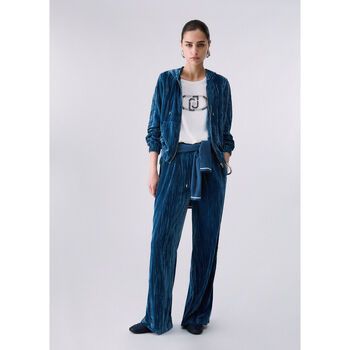 Liu Jo Pantalones Pantalones en terciopelo crinkle para mujer