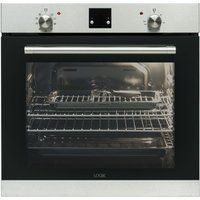 logik lblfanx17 electric oven - inox  black black