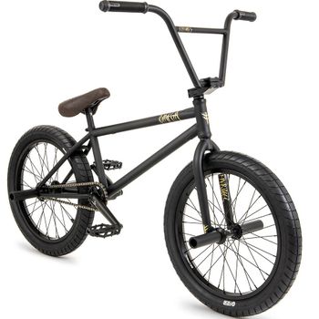Fly Omega FC BMX Bike Flat Black / RHD
