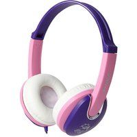 kiddiez gv-591-vp kids headphones - violet  pink violet