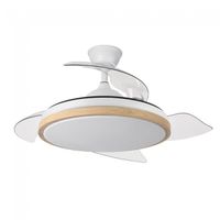 ventilador led aspas retractiles aquilone cct 72w