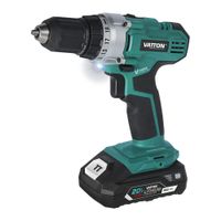 taladro atornillador vatton 20v r 1 bateria 20ah