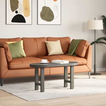 Patas De Mesa De Centro Acero Antracita 2 Uds | Patas Para Mesa 28x(42-43) Cm