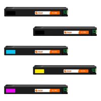 pccom essential hp 913a cartucho tinta compatible negrocianmagentaamarillo pack 5