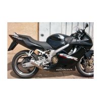 silenciador de escape honda cbr 600 f 11- mass cafe racer curve