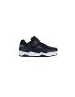 zapatillas geox perth nino negrodk gris