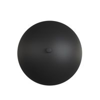 aplique de pared konvi negro 2 luces