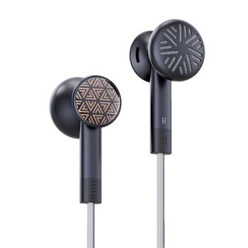 FiiO FF3S Auriculares de Botón de 3.5mm/4.4mm Negro/Plata