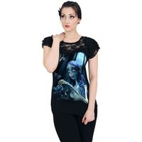 corpse bride camiseta ro16275 para mujer
