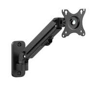 ajustable wall display mounting arm up to 27 7 kg gembird