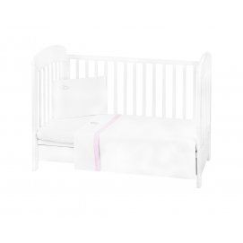 Juego de cama bordado 3 piezas EU Style 60/120 Dream Big Rosa