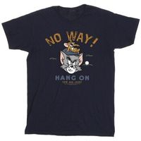 dessins animes camiseta hang on golf para hombre