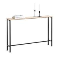 mesa de entrada recibidor mesa de consola 120 x 20 x 80 cm fsb19-xl-z sobuy es