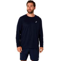 asics core camiseta de running hombres-azul oscuro