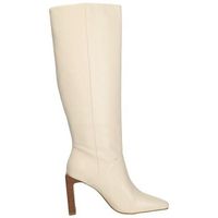 made in spain botas botas de piel beig para mujer
