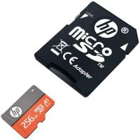 hp hfud256-1v31a microsdxc 256gb clase 10 uhs-i  adaptador