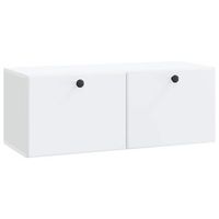 mueble de tv de pared 785 x 31 x 30 cm blanco vidaxl