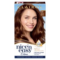 clairol nicen easy creme hair dye 5w medium mocha brown