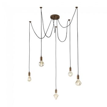 Lámpara colgante cord (5 luces)