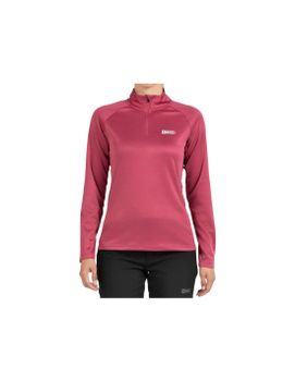 Camiseta de Montaña + 8000 Lua Mujer Vino Rosado