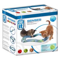 catit design senses circuito de velocidad - 110 cm de largo