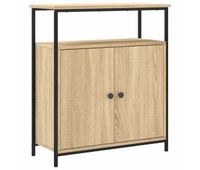 vidaxl aparador roble sonoma 70x30x80 cm madera de ingenieria