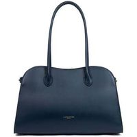 lancaster bolsa bolso tote hombro con cremallera l donna hopper azul oscuro para mujer