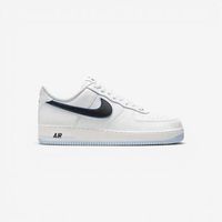 nike deportivas moda air force 1 low 07 white black hydrogen blue para hombre